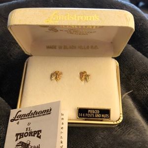 Landstrom black hills gold earrings